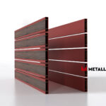 Планкен для забора Printec под дерево 120 mm RAL 3009 – покрытие порошковое, толщина 0,45 мм в Новосибирске  | фото 3