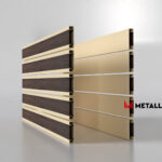 Планкен для забора Printec под дерево 120 mm RAL 1015 – покрытие полиэстер, толщина 0,45 мм в Новосибирске  | фото 3
