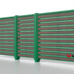 Планкен для забора Printec под дерево 120 mm RAL 6002 – покрытие порошковое, толщина 0,45 мм в Новосибирске  | фото 5
